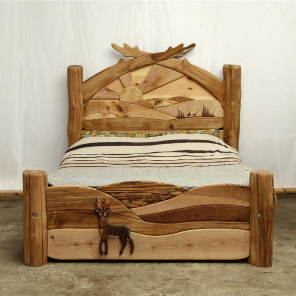 Handcrafted Bed - Unique and Beautiful Design