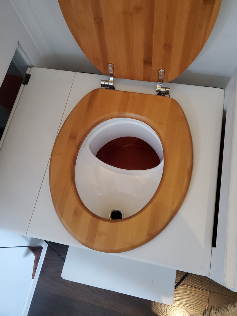 Séparateur d'urine complet pour toilettes à compost 