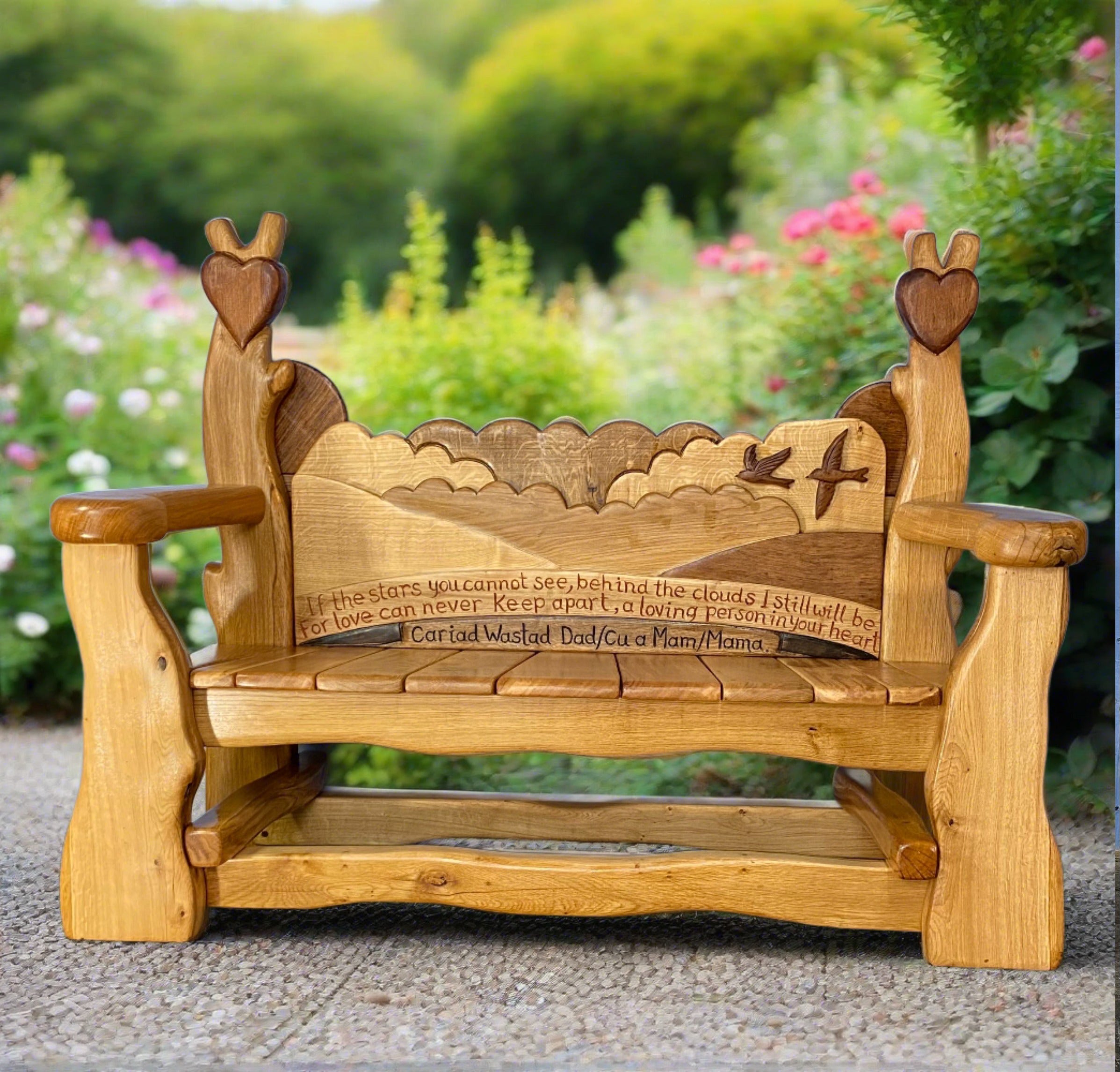 Commemorative bench