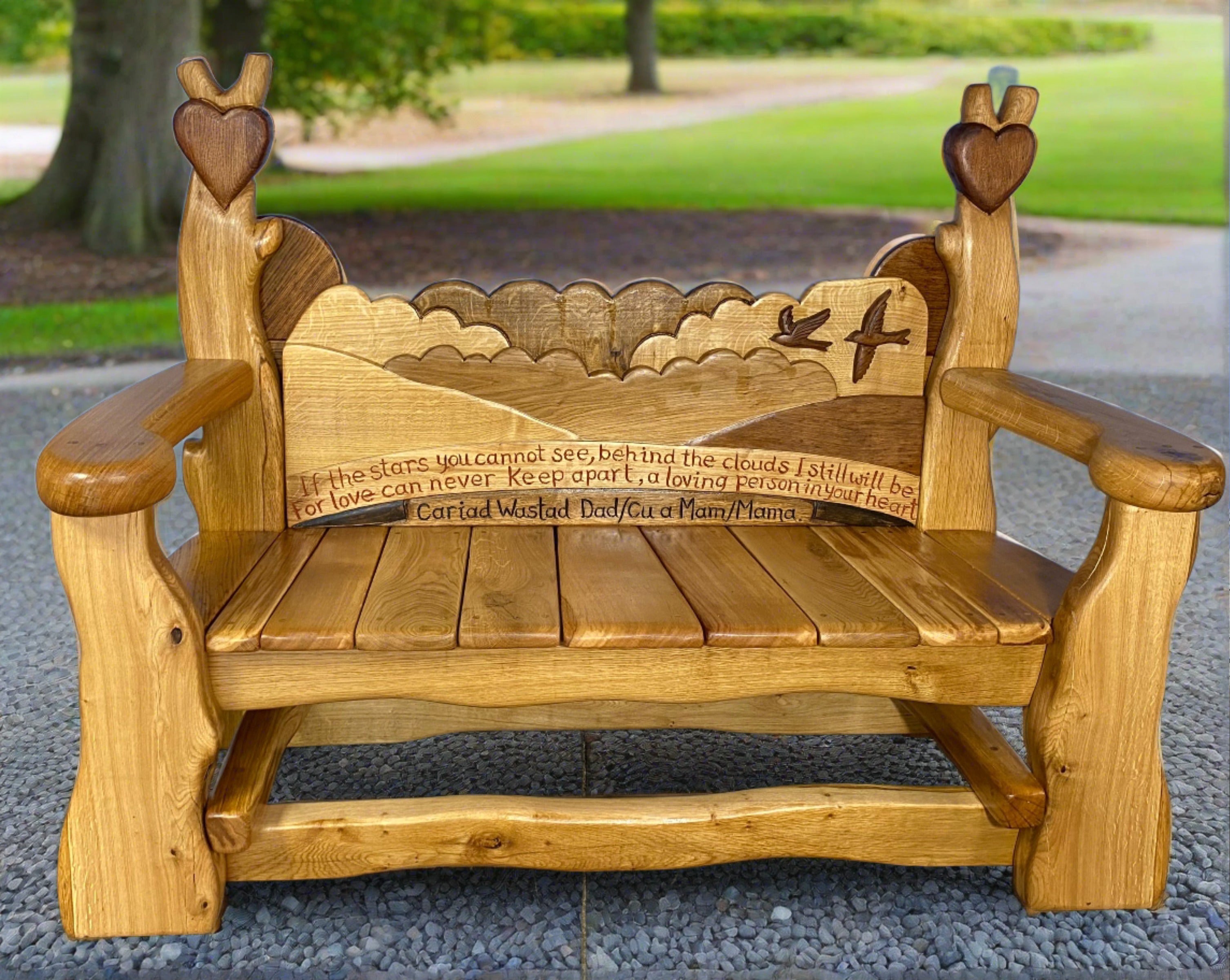 Commemorative bench