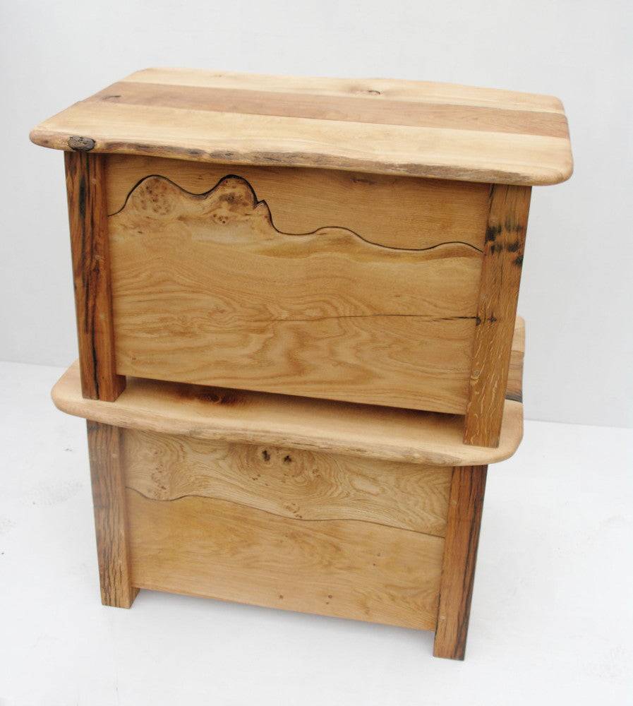 oak blanket box