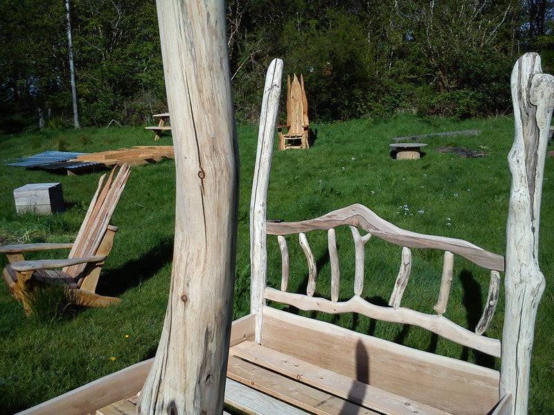 driftwood headboard