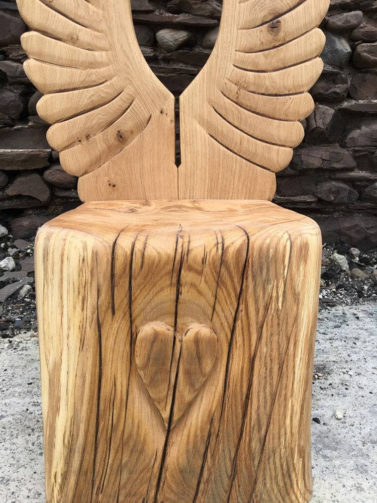 oak garden chair