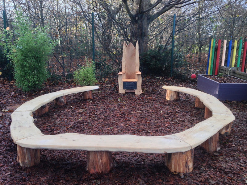 playground circular bench